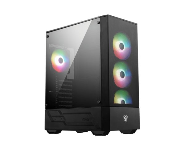 CAJA GAMING MSI MAG FORGE 112R ATX 2XUSB3.2 ARGB NEGRO