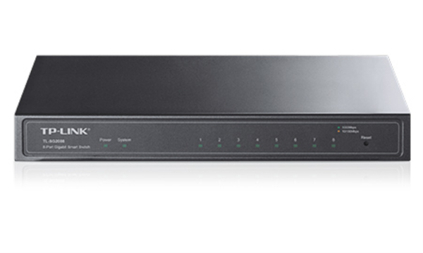 SWITCH TP LINK OMADA TL-SG2008 / SMART, 8x1G