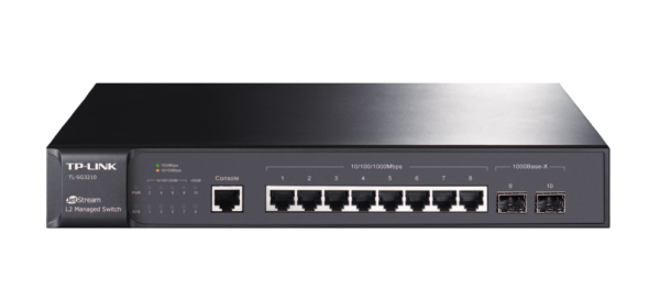 SWITCH TP LINK OMADA TL-SG3210 / L2, 8x1G, 2xSFP
