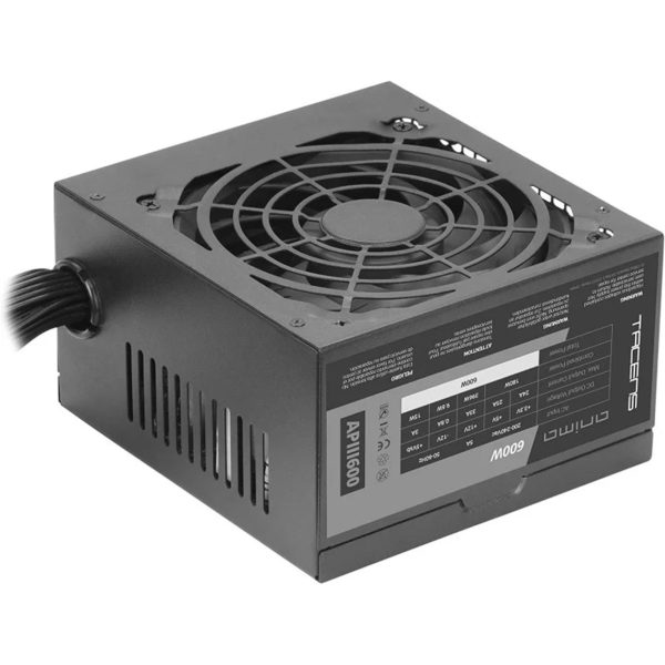 Fuente de alimentacion atx tacens anima apiii600 600w psu full safety black