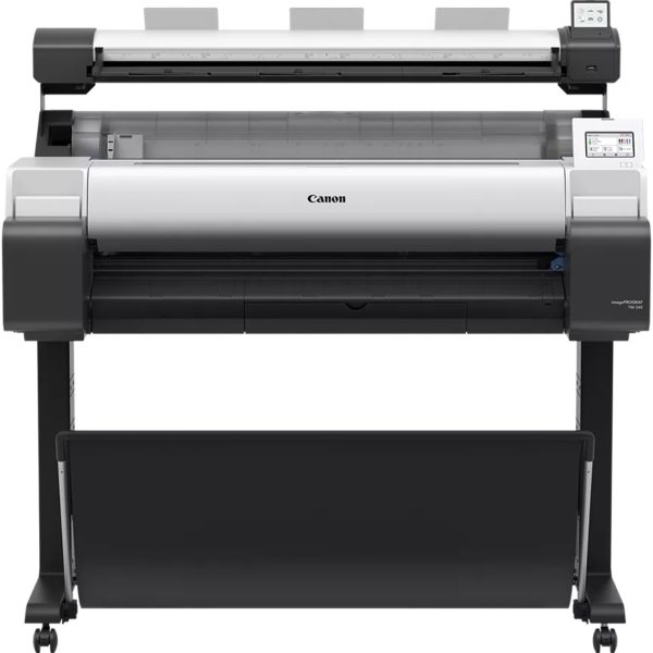 Plotter canon tm - 340 imageprograf a0 36pulgadas -  2400ppp -  usb -  red -  wifi -  diseño cad -  tinta 5 colores -  tactil 4.3pulgadas - pedestal incluido