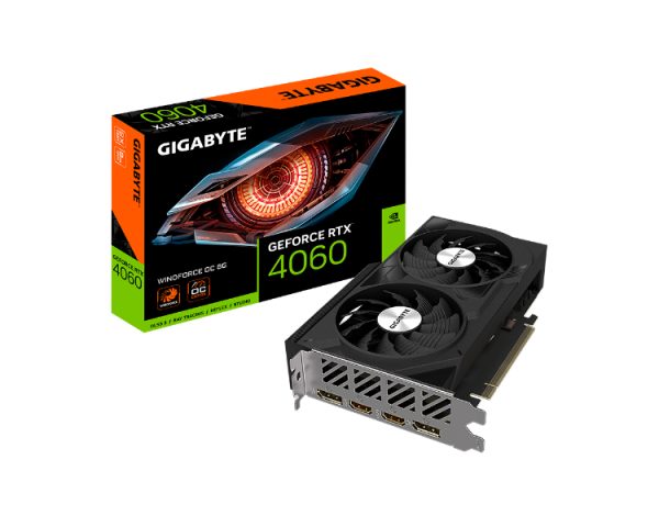 VGA NVIDIA RTX 4060 WINDFORCE OC 8 GB GIGABYTE