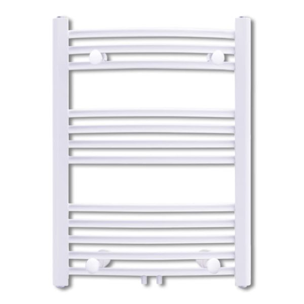 Aquecedor toalhas banheiro curvo 500 x 764 mm conector lateral e centro - Image 2