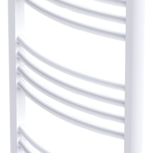 Aquecedor toalhas banheiro curvo 500 x 764 mm conector lateral e centro - Image 3
