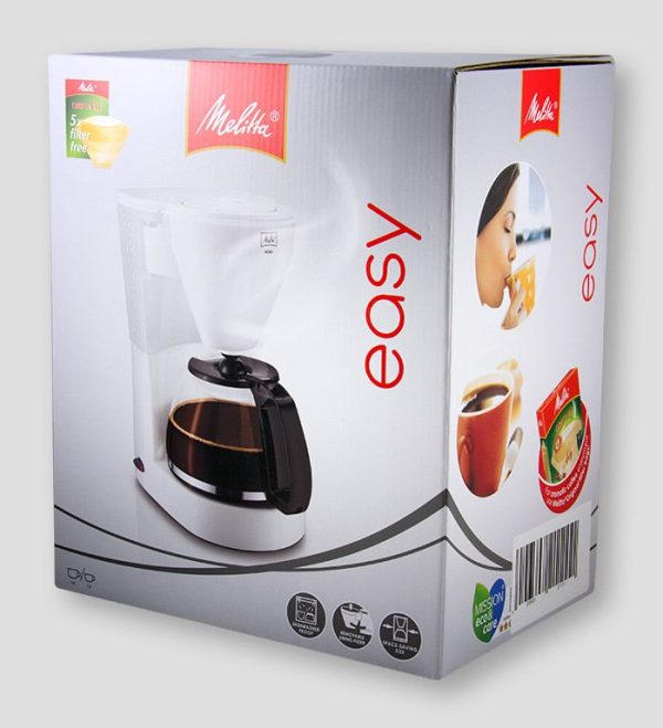 CAFETERA ELECTRICA MELITTA 10 TAZAS - 125ML - EASY II BLANCO - Image 2