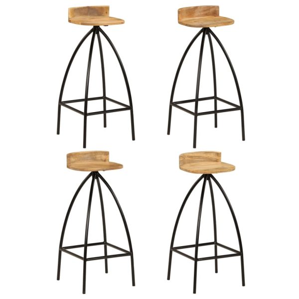 Conjunto de bar 5 pcs madeira de mangueira maciça - Image 10