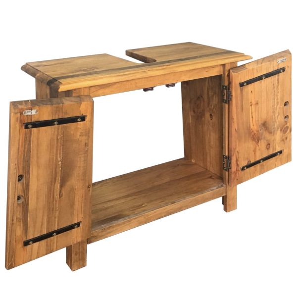 Conjunto móveis casa de banho pinho maciço - Image 5