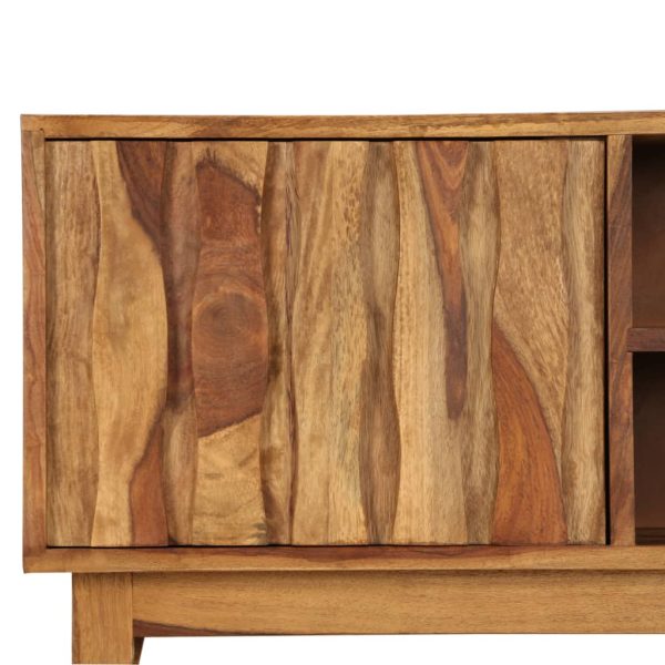 Móvel TV madeira sheesham maciça 118x30x40 cm - Image 6