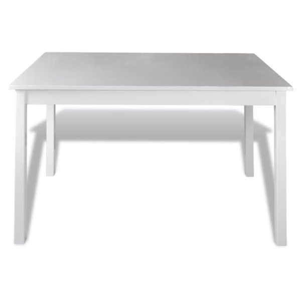 5 pcs Conjunto de jantar branco - Image 2