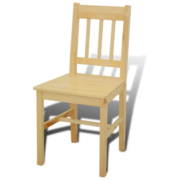 Conjunto Mesa com 4 Cadeiras / Madeira - Image 4