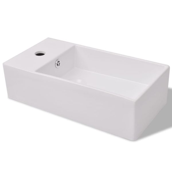 Móveis casa de banho 3 pçs e conjunto de bacia bege - Image 6