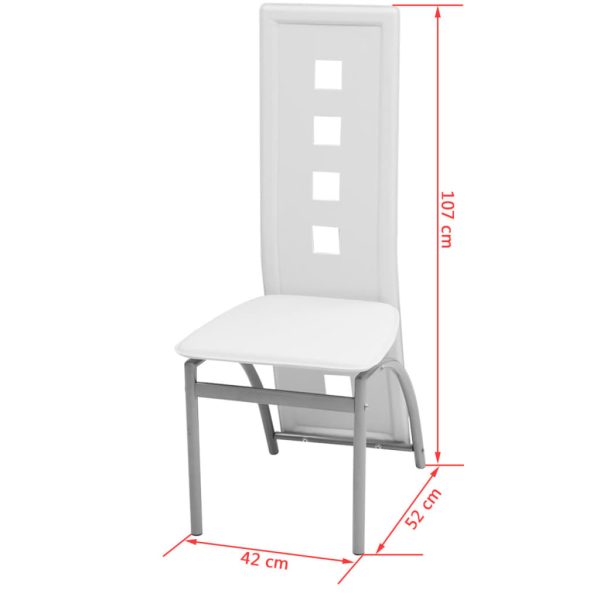 Conjunto de jantar 5 pcs branco - Image 7