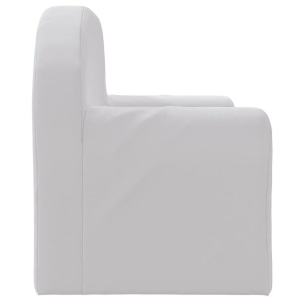 Poltrona desdobrável para crianças cinzento-claro - Image 4
