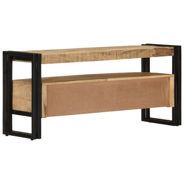 Móvel de TV 100x30x45 cm madeira de mangueira maciça - Image 3