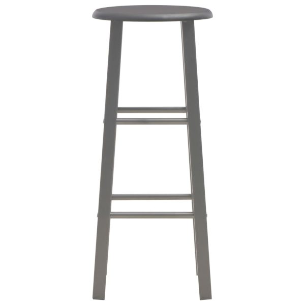 3 pcs conjunto de bar em madeira e aço antracite - Image 7