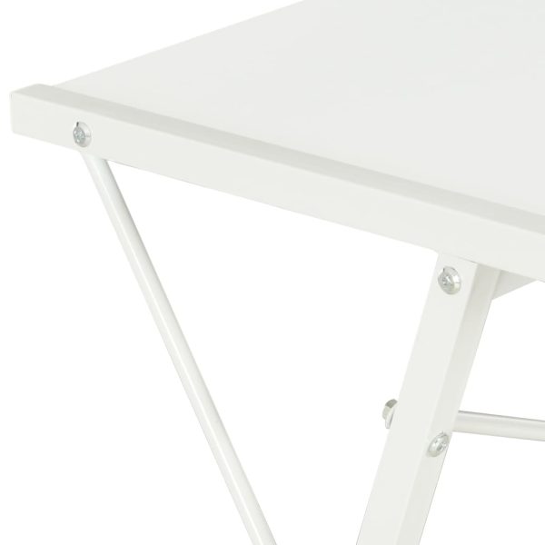 Secretária com prateleira 116x50x93 cm branco - Image 6