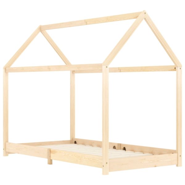 Estrutura de cama para crianças 90x200 cm pinho maciço - Image 2