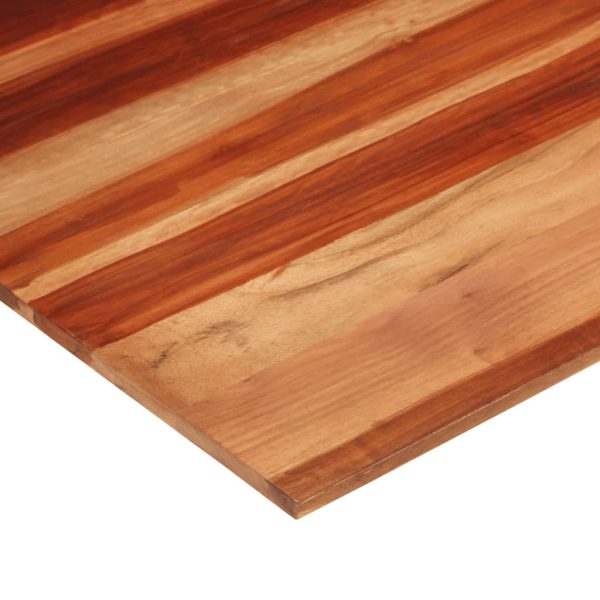 Tampo de mesa madeira de sheesham maciça 15-16 mm 80x80 cm - Image 4
