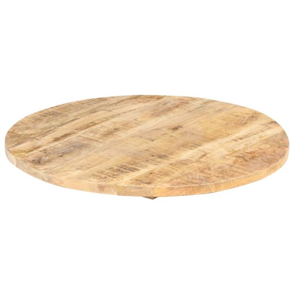 Tampo de mesa redondo madeira mangueira maciça 25-27 mm 80 cm - Image 7