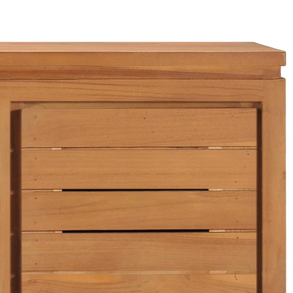 Móvel de TV 110x30x40 cm madeira de teca maciça - Image 6
