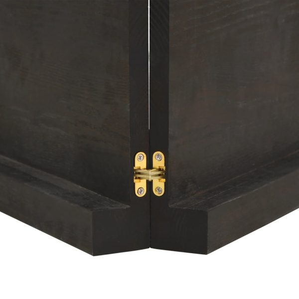 Tampo de mesa 140x60x(2-6) cm carvalho tratado castanho-escuro - Image 6