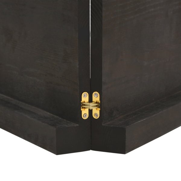 Tampo de mesa 160x40x(2-6) cm carvalho tratado castanho-escuro - Image 6