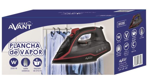 PLANCHA DE VAPOR AVANT 2200W CERAMICA DEP.210ML - Image 2
