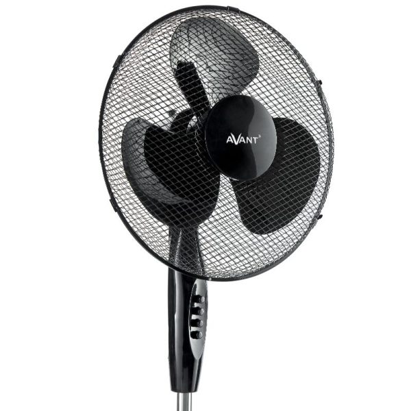 VENTILADOR DE PIE AVANT BLACK EDITION 16" 45W 40CM - BASE RED - Image 5