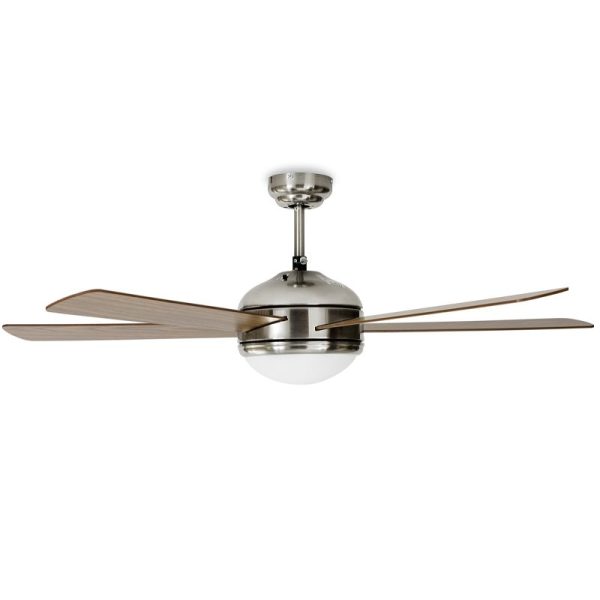 VENTILADOR AVANT TECHO GRIS/MADERA 132CM 65W C/LAMP+MANDO - Image 2