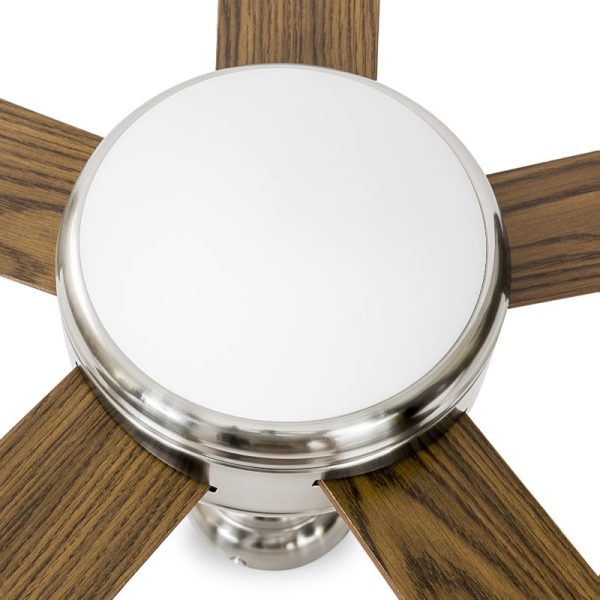 VENTILADOR AVANT TECHO GRIS/MADERA 132CM 65W C/LAMP+MANDO - Image 5