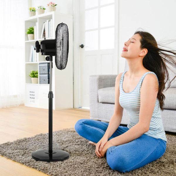 VENTILADOR INDUSTRIAL AVANT 16" - 60W - 40CM - 2 UDS EN CAJA - REJILLA MESH - Image 6