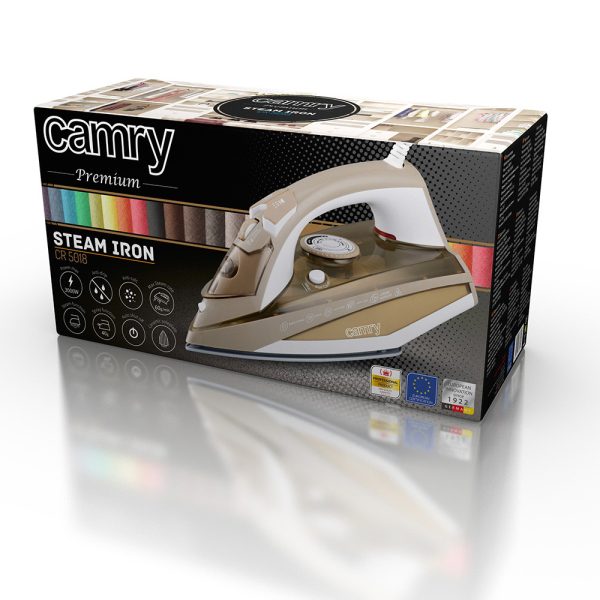 PLANCHA DE VAPOR ADLER 3000W - SUELA CERAMICA - Image 2