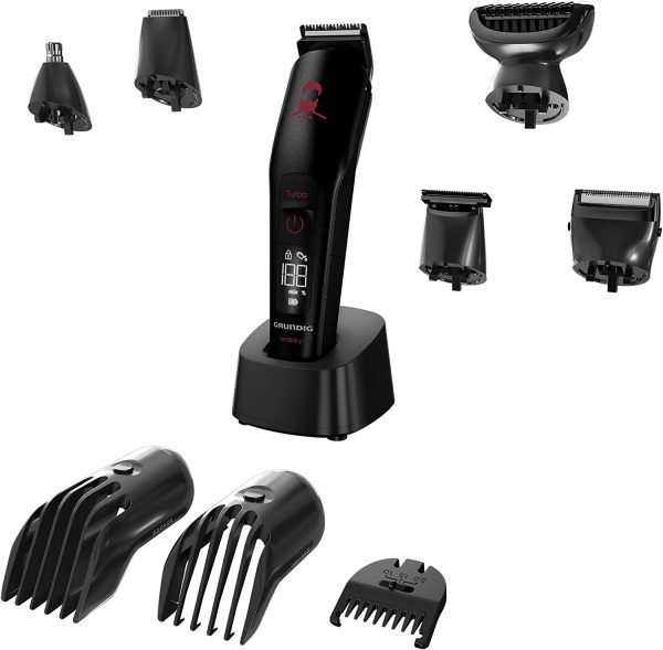 CORTAPELO RECARGABLE GRUNDIG - BARBA - ACCESORIOS - DISPLAY CARGA - WET&DRY - Image 2