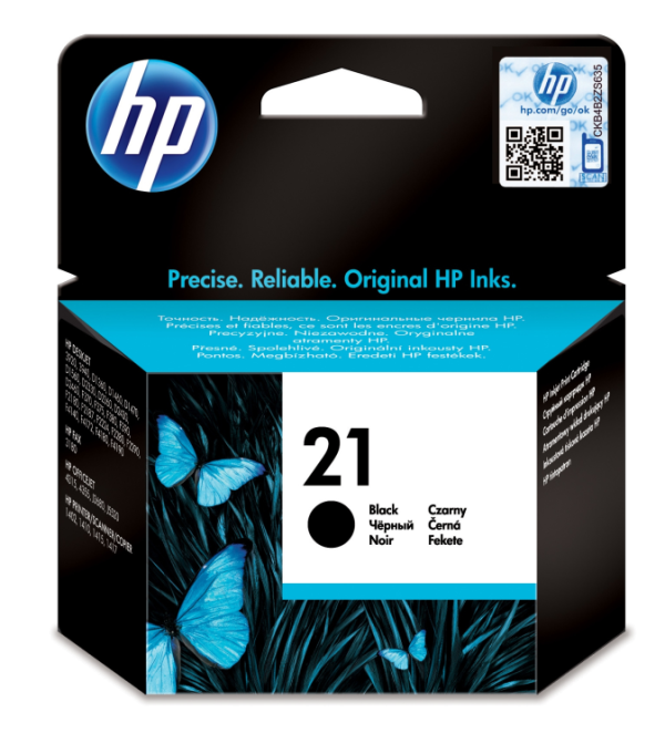 TINTA HP 21 NEGRO