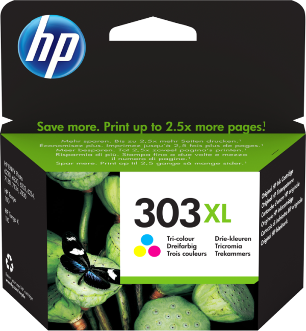 TINTA HP 303XL TRICOLOR