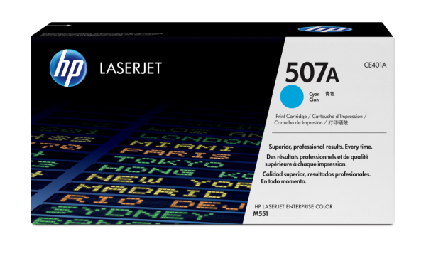 TONER HP 507A CIAN