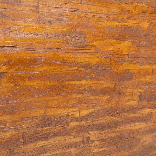 Mesa lateral em teca 60x60x38 cm - Image 7