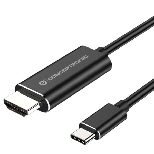 Adaptador conceptronic usb -  c a hdmi macho 2m - 4k - 30