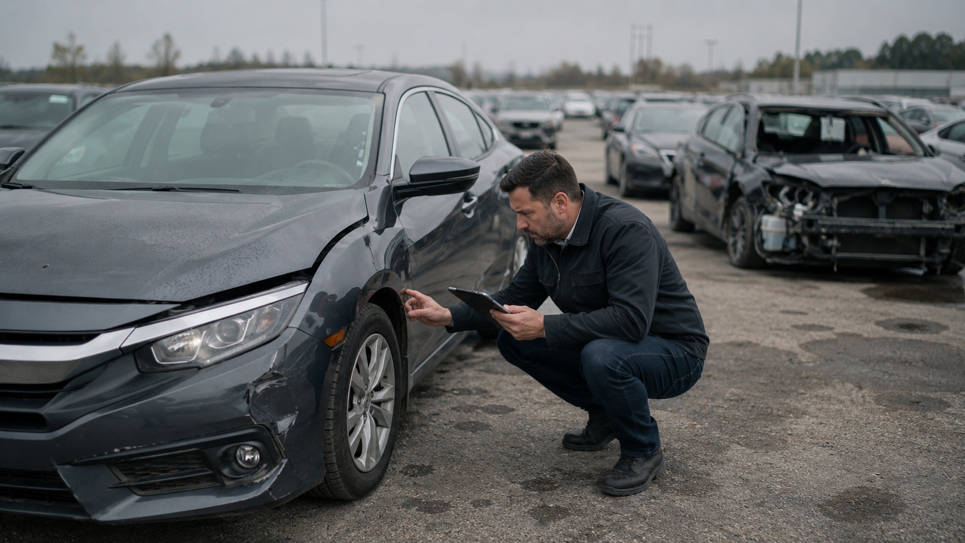 пошкоджені авто з сша