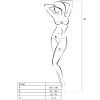 PASSION WOMAN BS016 BODYSTOCKING BLACK ONE SIZE - Image 3