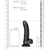 REALROCK - PENE REALÍSTICO CURVADO CON TESTÍCULOS Y VENTOSA - 6/ 15,5 CM - Image 3