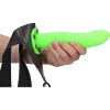 OUCH-STRAP-ON CURVADO TEXTURIZADO - 8 / 20 CM - BRILLA EN LA OSCURIDAD - Image 9