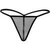 4XL-5XL BRAGUITA DE CINTURA CON ENCAJE CON LIGUERO SEXY NEGRO - Image 6