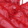 L-XL PICARDÍAS DE ENCAJE CEÑIDO CON TIRANTES AJUSTABLES EN ROJO VINO - Image 6