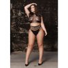 LE DÉSIR- SHADE-CARPO XLVI - DOS PIEZAS CON CUELLO ALTO, CROP TOP Y BRAGUITA - TALLA GRANDE - Image 8