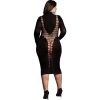 LE DÉSIR- SHADE-CARME XI - VESTIDO CON CUELLO ALTO - TALLA GRANDE - Image 10