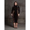 LE DÉSIR- SHADE-CARME XI - VESTIDO CON CUELLO ALTO - TALLA GRANDE - Image 3