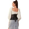 CORSET UNDERBUST NEGRO MODELO SHOWCASE NEGRO - Image 3