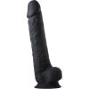 REAL LOVE DUAL DENSITY - PENE REALÍSITICO 38CM NEGRO - Image 3