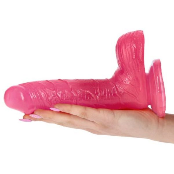 DILDO REAL RAPTURE EARTH FLAVOUR 7.5'' ROSA - Image 3